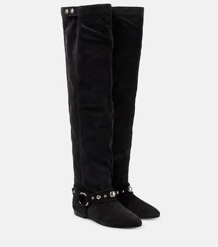 Selize suede over-the-knee boots - Isabel Marant - Modalova