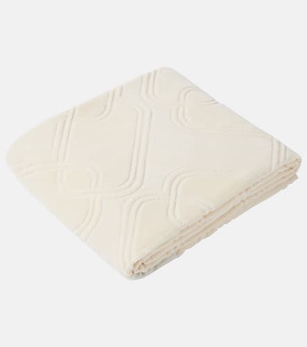 Asciugamano in cotone con logo - Moncler - Modalova