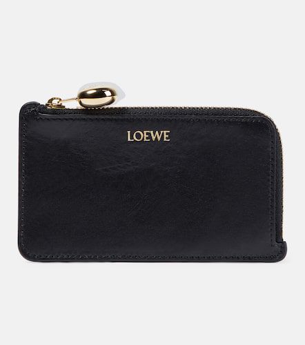 Loewe Logo leather card holder - Loewe - Modalova