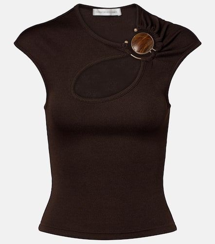 Top fruncido con abertura - Christopher Esber - Modalova