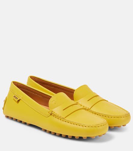 Mocasines Gommino de piel metalizada - Tod's - Modalova