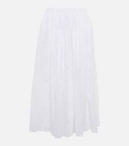 Wynne broderie anglaise midi skirt - Velvet - Modalova