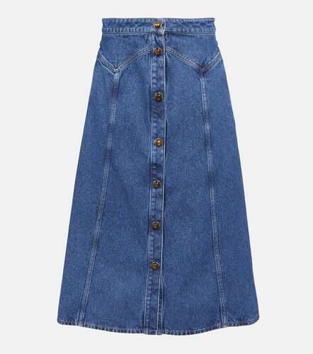 Chloé Denim midi skirt - Chloe - Modalova