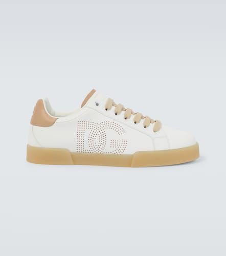 Dolce&Gabbana Sneakers DG aus Leder - Dolce&Gabbana - Modalova