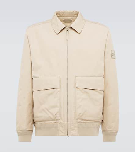 Chaqueta 420F1 Ghost de lona de algodón - Stone Island - Modalova