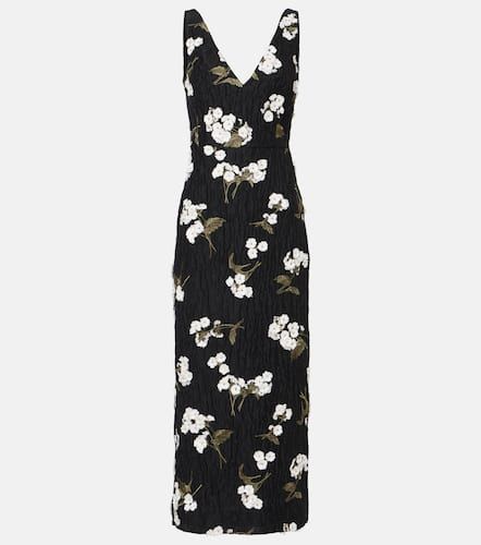 Vestido de cóctel de jacquard floral - Erdem - Modalova