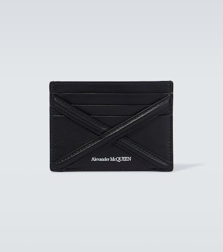 Leather cardholder - Alexander McQueen - Modalova