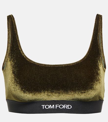 Tom Ford Bralette de terciopelo - Tom Ford - Modalova