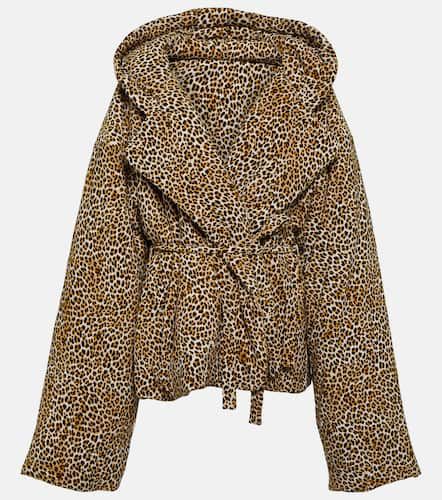 Sleeping Bag leopard-print jacket - Norma Kamali - Modalova