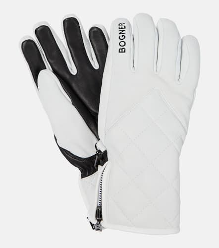 Dana quilted leather ski gloves - Bogner - Modalova