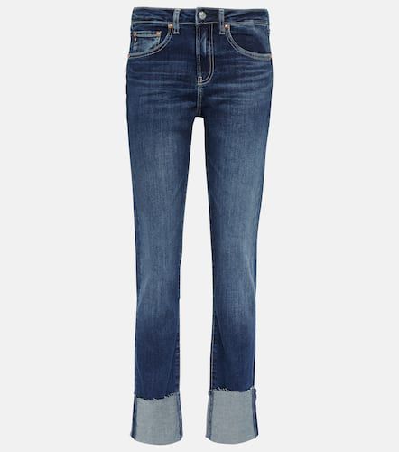 Mid-Rise Slim Jeans Girlfriend - AG Jeans - Modalova