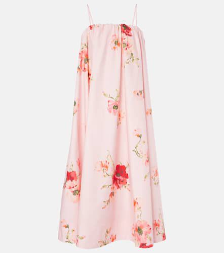 Lightburst Puff floral cotton midi dress - Zimmermann - Modalova