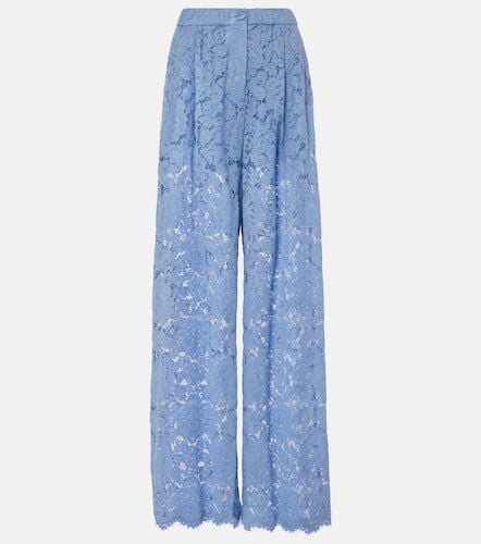 Dolce&Gabbana Lace wide-leg pants - Dolce&Gabbana - Modalova