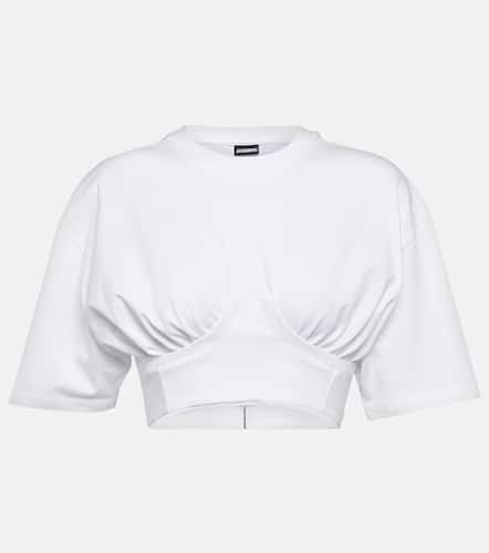 Crop top Le T-shirt Caraco de mezcla de algodón - Jacquemus - Modalova