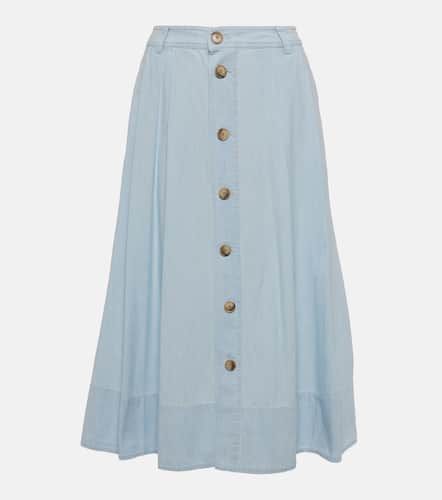 Chambray midi skirt - Polo Ralph Lauren - Modalova