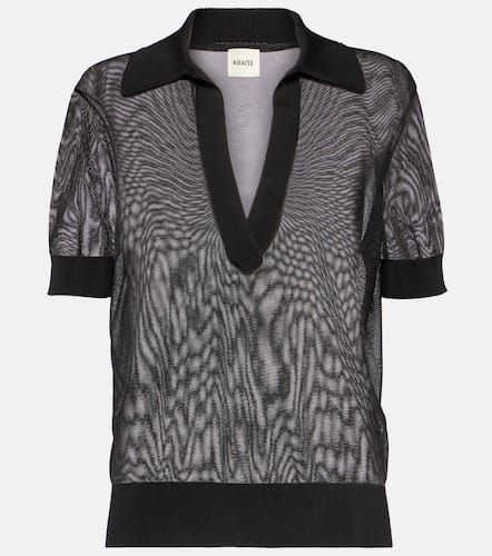 Khaite Top Julita en jersey - Khaite - Modalova
