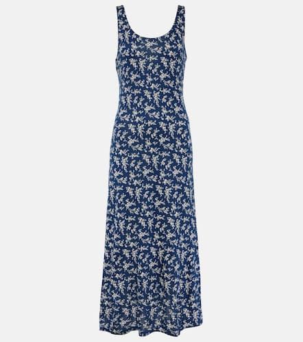 Vestido midi de jersey floral - Polo Ralph Lauren - Modalova