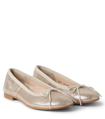 Bailarinas Dory de piel metalizada - Pom d'Api - Modalova