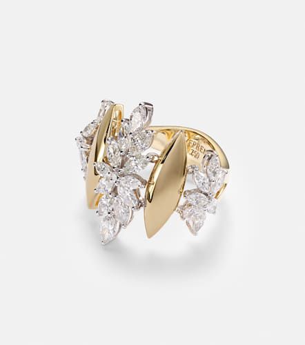 Anillo Golden Strada de oro blanco y de 18 ct con diamantes - Yeprem - Modalova