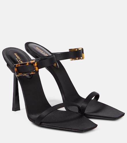 Saint Laurent Oud 110 satin sandals - Saint Laurent - Modalova