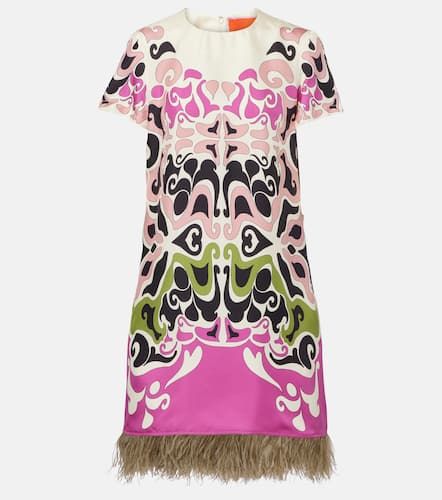 Robe Mini Swing à plumes - La DoubleJ - Modalova