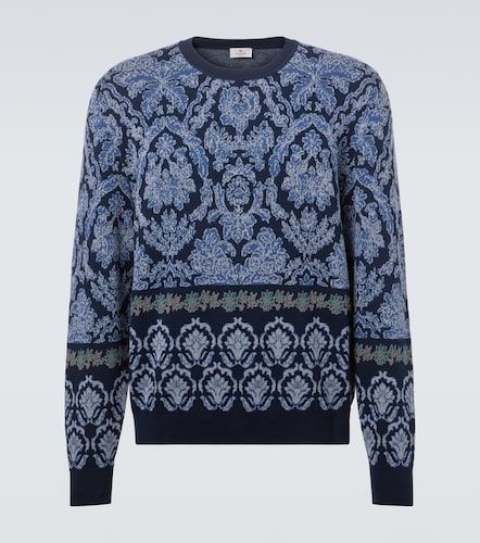 Etro Jersey de algodón en intarsia - Etro - Modalova