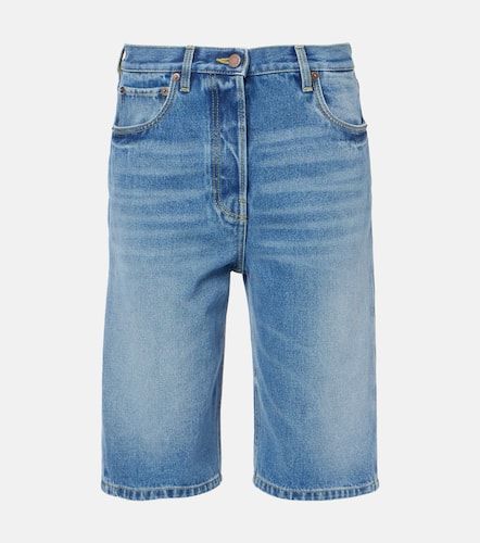 Prada High-Rise Jeansshorts - Prada - Modalova