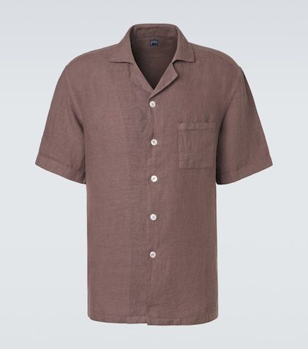 Fedeli Camicia bowling in lino - Fedeli - Modalova