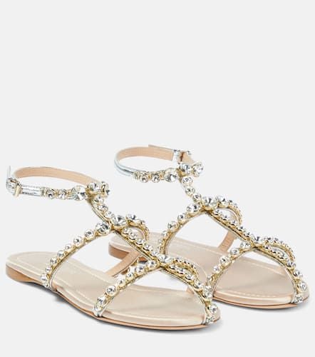 Maharani embellished leather sandals - Giambattista Valli - Modalova