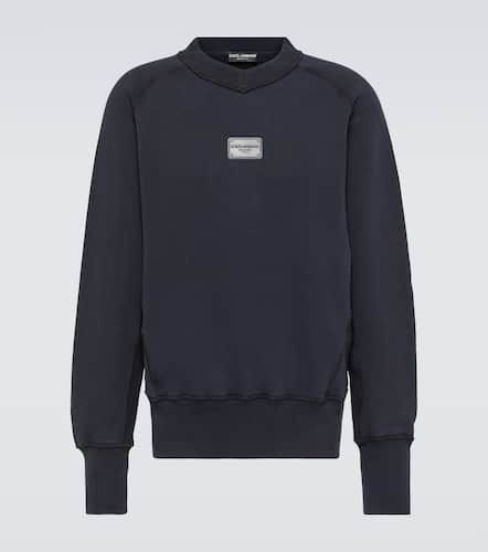 Sweatshirt aus Baumwoll-Jersey - Dolce&Gabbana - Modalova