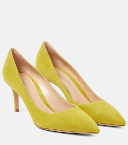 Pumps Gianvito 70 aus Veloursleder - Gianvito Rossi - Modalova