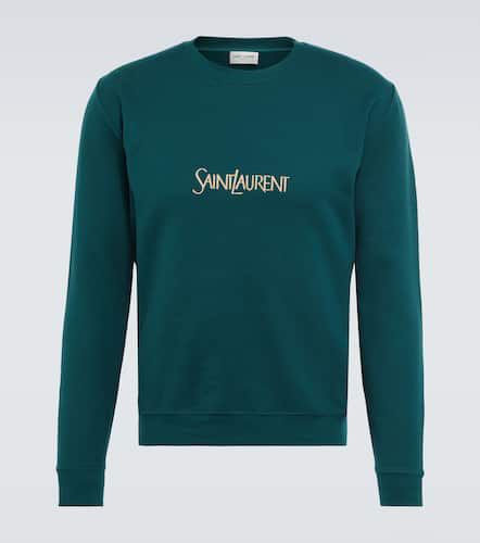 Sweatshirt aus Baumwoll-Jersey - Saint Laurent - Modalova