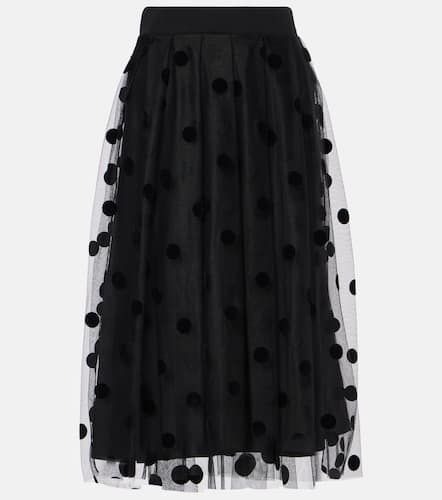 Gonna midi in tulle a pois - Nina Ricci - Modalova