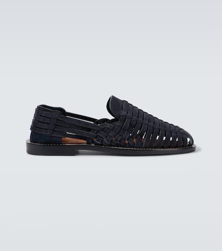 Mocasines de ante trenzados - Brunello Cucinelli - Modalova