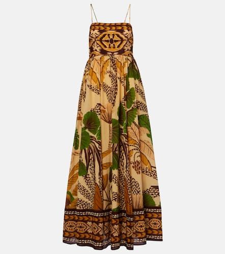 Abito lungo Folliage Sketch - Farm Rio - Modalova