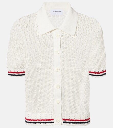 Top de algodón con pointelle - Thom Browne - Modalova