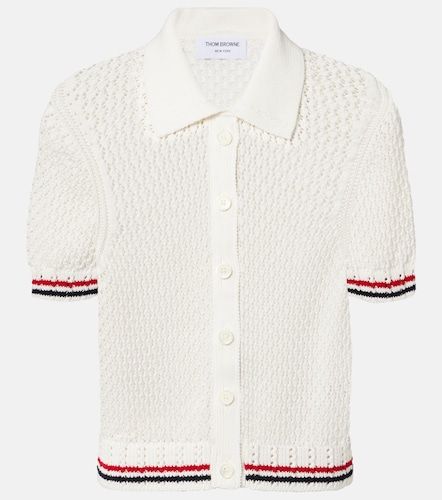 Top de algodón con pointelle - Thom Browne - Modalova