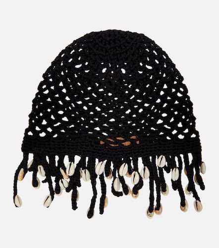 Mother Nature embellished crochet hat - Alanui - Modalova