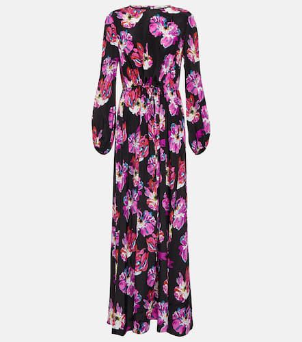 Sydney printed silk-blend maxi dress - Diane von Furstenberg - Modalova