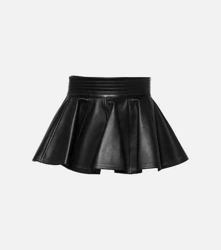 Alaïa Cinturón de piel con péplum - Alaia - Modalova