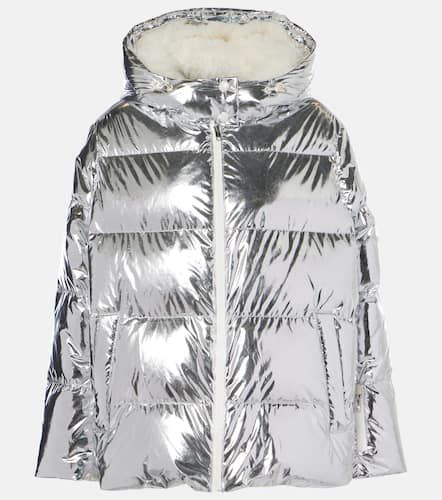 Doudoune metallic quilted down jacket - Yves Salomon - Modalova