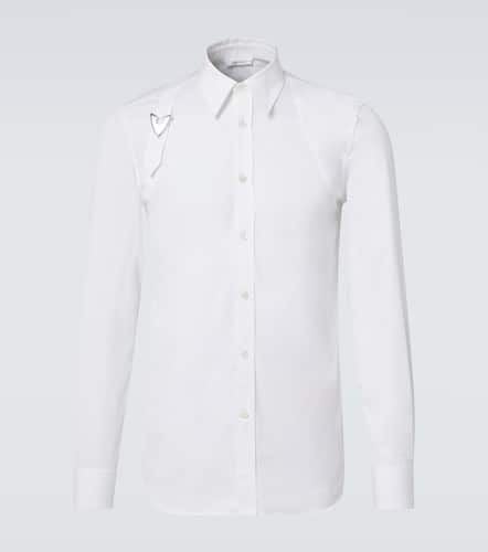 Camicia Arrow in popeline di cotone - Alexander McQueen - Modalova