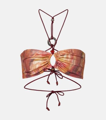 Analia printed bikini top - Isabel Marant - Modalova