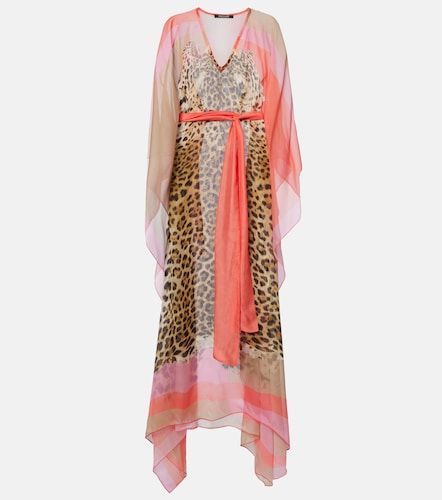 Caftán de seda estampado - Roberto Cavalli - Modalova