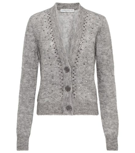 Cardigan con cristalli - Alessandra Rich - Modalova