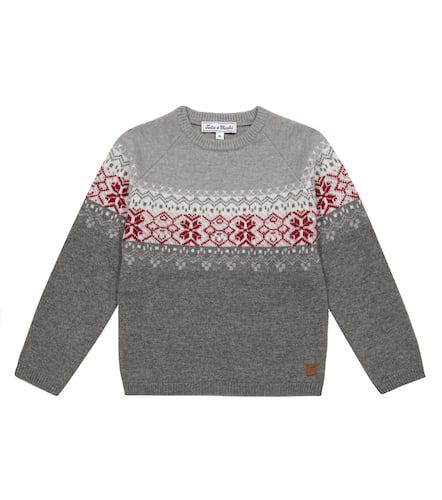 Jacquard wool sweater - Tartine et Chocolat - Modalova