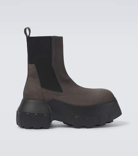 Botas biker Beatle de piel - Rick Owens - Modalova