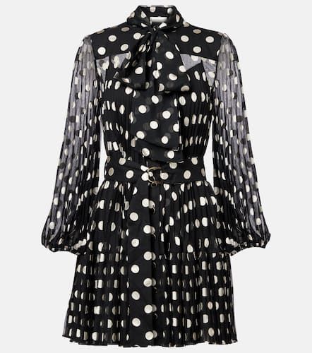 Vestido corto plisado con lunares - Zimmermann - Modalova