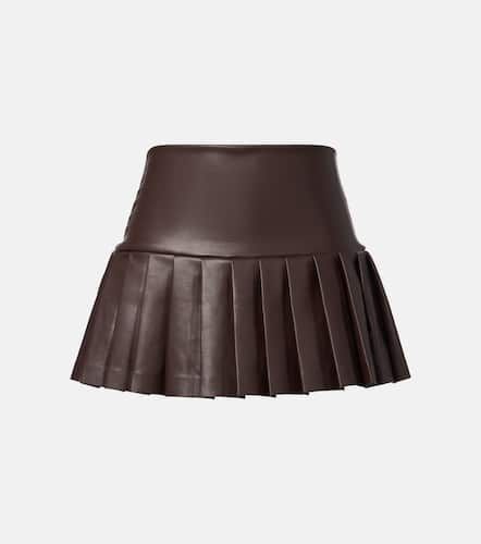 Norma Kamali Falda corta plisada - Norma Kamali - Modalova