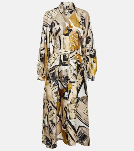 Rimmel printed silk shirt dress - Max Mara - Modalova